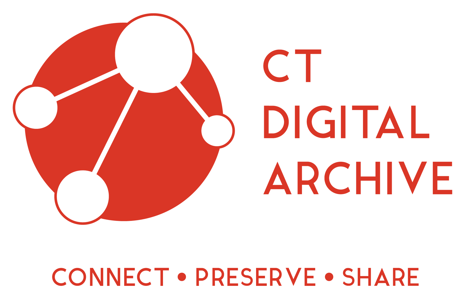 Connecticut Digital Archive Logo - Connect. Preserve. Share